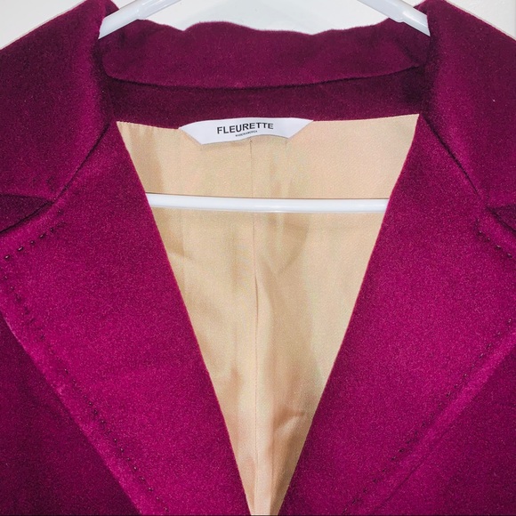 NWT Fleurette | Wool Walker Coat - Picture 10 of 16